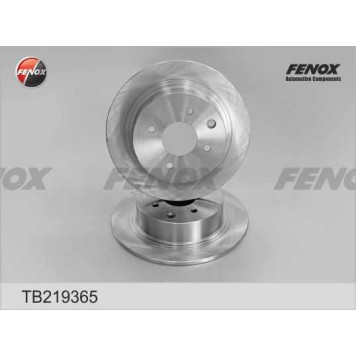 Диск тормозной Nissan Tiida, Cube 1.6-1.8, 07- <b>FENOX TB219365</b>-1