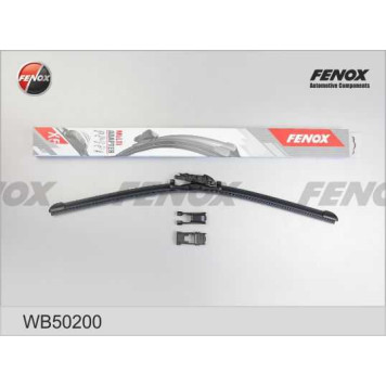 Щетка стеклоочистителя 500 мм (20') бескаркасная <b>FENOX WB50200</b>-1