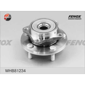 Ступица в сборе с подш передняя Mitsubishi Galant 03- , Lancer 98-01 <b>FENOX WHB81234</b>-3