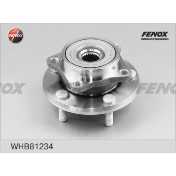 Ступица в сборе с подш передняя Mitsubishi Galant 03- , Lancer 98-01 <b>FENOX WHB81234</b>