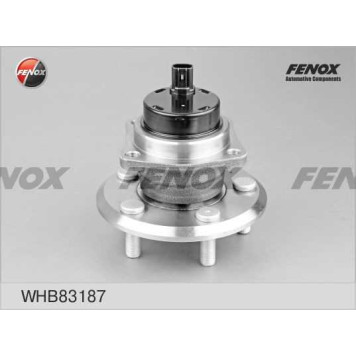 Ступица в сборе с подшипником задняя Toyota Avensis 03-08, Prius 03-09 <b>FENOX WHB83187</b>-3