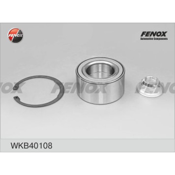 Подшипник ступицы перед Ford Focus III, Kuga 08- <b>FENOX WKB40108</b>