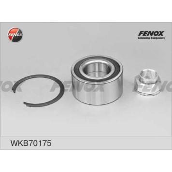 Подшипник ступицы передний Fiat Bravo 06-, Doblo 10-, Opel Combo 12- <b>FENOX WKB70175</b>-1