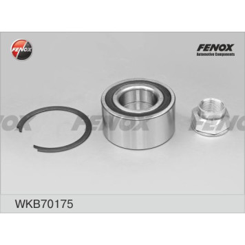 Подшипник ступицы передний Fiat Bravo 06-, Doblo 10-, Opel Combo 12- <b>FENOX WKB70175</b>