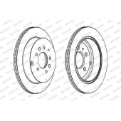 Диск тормозной <b>FERODO DDF1819C</b>