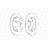 Диск тормозной задний SUZUKI SX4 II, VITARA 15- <b>FERODO DDF2493C</b>