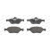 Колодки передние FORD FIESTA IV-V, FUSION, MAZDA 2 (DY) <b>FERODO FDB1394W</b>