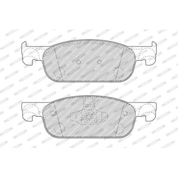 Колодки тормозные <b>FERODO FDB4907</b>