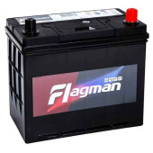 Аккумулятор узкоклеммный оп (L -+) 59Ач FLAGMAN 70B24L