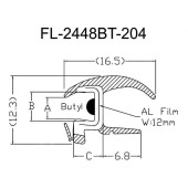 Молдинг лобового стекла BMW 5-SERIES E60 / 61 03-09 <b>FLEXLINE FL-2448BT</b>