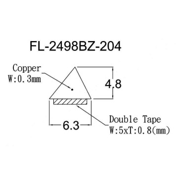 Молдинг лобового стекла VOLKSWAGEN POLO IV 3 / 4 / 5D 01-09 <b>FLEXLINE FL-2498BZ</b>