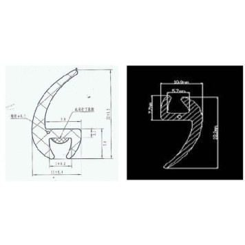 Молдинг универсальный - бухта 30м (цена за 1метр) <b>FLEXLINE FL-26MM</b>