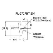 Молдинг лобового стекла LEXUS LS460 06-17 <b>FLEXLINE FL-2727BT</b>