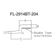 Молдинг лобового стекла NISSAN MURANO 08-15 <b>FLEXLINE FL-2914BT</b>