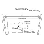 Молдинг лобового стекла LEXUS RX270 / 330 / 350 / 450H 09-15 <b>FLEXLINE FL-3052BZ</b>