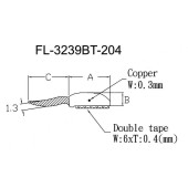 Молдинг лобового стекла HYUNDAI SONATA YF 10-14 <b>FLEXLINE FL-3239BT</b>
