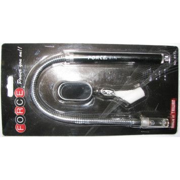 Зеркало на гибком удлинителе F617L с магнитом и лампой-1