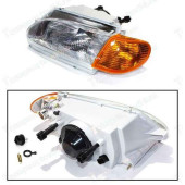 Фара ВАЗ 2115 с желтым поворотником левая (аналог BOSCH) без ламп <b>Формула света 210141.3711</b>