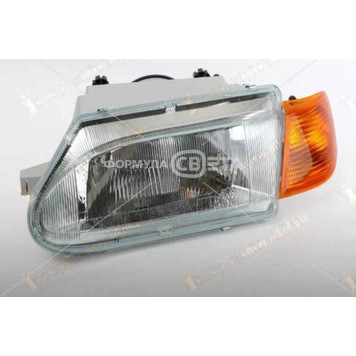 Фара ВАЗ 2115 с белым поворотником левая (аналог BOSCH) без ламп <b>Формула света 210141.3711-01</b>