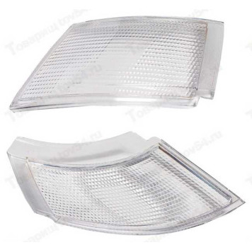 Стекло указателя поворота ВАЗ 2110 аналог BOSCH белое левое <b>Формула света Р 101.3711204</b>