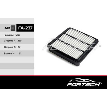 Фильтр воздуный <b>FORTECH FA237</b>-1