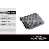 Фильтр салонный NISSAN Micra 1.0-1.6 03> Note 1.4-1.6 06>, RENAULT Clio 1.2-2.0 05> Duster 1.5D-1.6 10> Logan 1.2-1.6 04> Modus 1.2-1.6 04> Sandero 1.2-1.6 08> Twingo 1.2-1.6 07> <b>FORTECH FS031C</b>