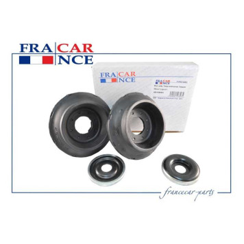 Опора амортизатора передн.(компл. две опоры+два подшипника) RENAULT Logan (ph1,2), Sandero/ LADA Largus <b>FRANCECAR FCR210283</b>