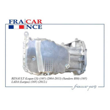 Поддон картера двигателя RENAULT (Logan 1.6 16V), LADA (Largus 16v) <b>FRANCECAR FCR210355</b>-1