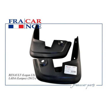 Брызговики передние комплект RENAULT Logan (ph1,2)/ LADA Largus <b>FRANCECAR FCR210413</b>-1
