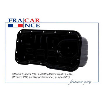 Поддон картера двигателя NISSAN Almera (N15/N16), Primera (P10/P11) <b>FRANCECAR FCR220823</b>-1
