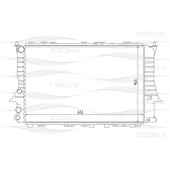 Радиатор AUDI 100A6 90-> <b>FREEZ KK0111</b>