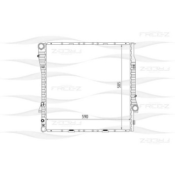 Радиатор <b>FREEZ KK0124</b>