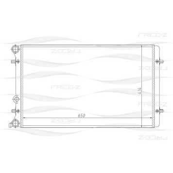 Радиатор <b>FREEZ KK0202</b>