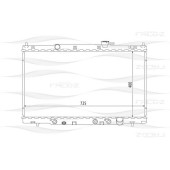 Радиатор HONDA CR-V 02-> <b>FREEZ KK0240</b>
