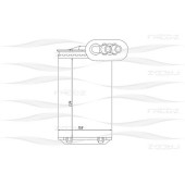 Радиатор отопителя AUDI A3TT 96->VW GolfBoraNew BeetlePolo 97->SKODA Octavia 96-> <b>FREEZ KW0248</b>