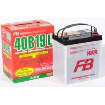 Аккумулятор узкоклеммный 38Ач 330А <b>FURUKAWA BATTERY FB SUPER NOVA 40B19L</b>