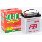 Аккумулятор узкоклеммный 38Ач 330А <b>FURUKAWA BATTERY FB SUPER NOVA 40B19R</b>