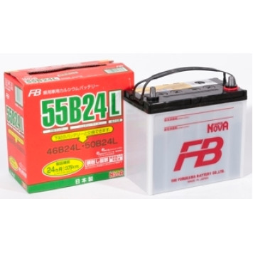 Аккумулятор узкоклеммный 45Ач 570А <b>FURUKAWA BATTERY FB SUPER NOVA 55B24L</b>
