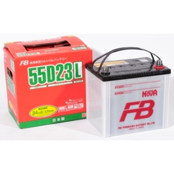 Аккумулятор ширококлеммный 60Ач 550А <b>FURUKAWA BATTERY FB SUPER NOVA 55D23L</b>