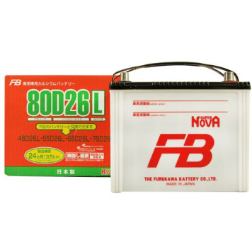 Аккумулятор ширококлеммный 68Ач 700А <b>FURUKAWA BATTERY FB SUPER NOVA 80D26L</b>
