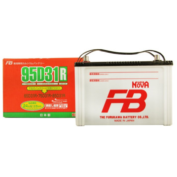 Аккумулятор ширококлеммный 80Ач 740А <b>FURUKAWA BATTERY FB SUPER NOVA 95D31R</b>