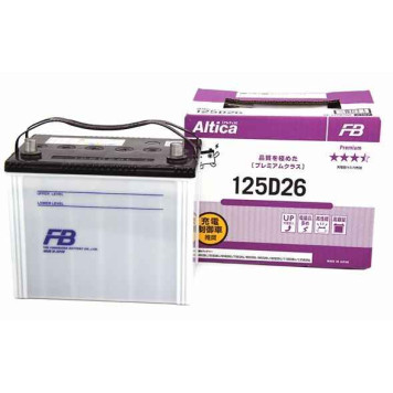 Аккумулятор ширококлеммный 85Ач 800А <b>FURUKAWA BATTERY (FB) Altica HIGH-GRADE 125D26L</b>