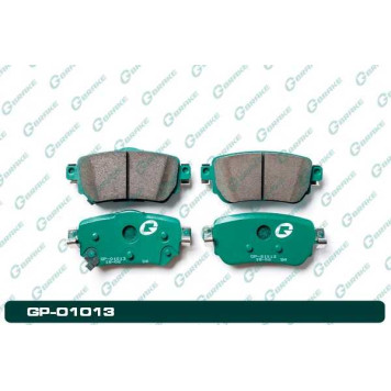Колодки тормозные дисковые <b>G-BRAKE GP01013</b>