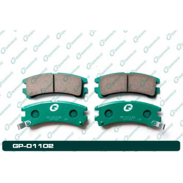 Колодки тормозные <b>G-BRAKE GP01102</b>