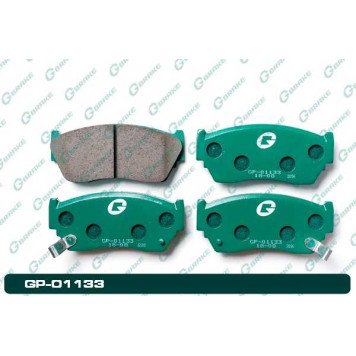 Колодки тормозные дисковые GP-01133 <b>G-BRAKE GP01133</b>