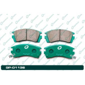 Колодки тормозные дисковые GP-01136 <b>G-BRAKE GP01136</b>