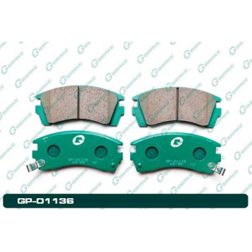 Колодки тормозные дисковые GP-01136 <b>G-BRAKE GP01136</b>