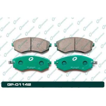 Колодки тормозные дисковые GP-01142 <b>G-BRAKE GP01142</b>