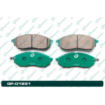 Колодки тормозные <b>G-BRAKE GP01231</b>