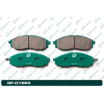 Колодки тормозные дисковые GP-01263 <b>G-BRAKE GP01263</b>
